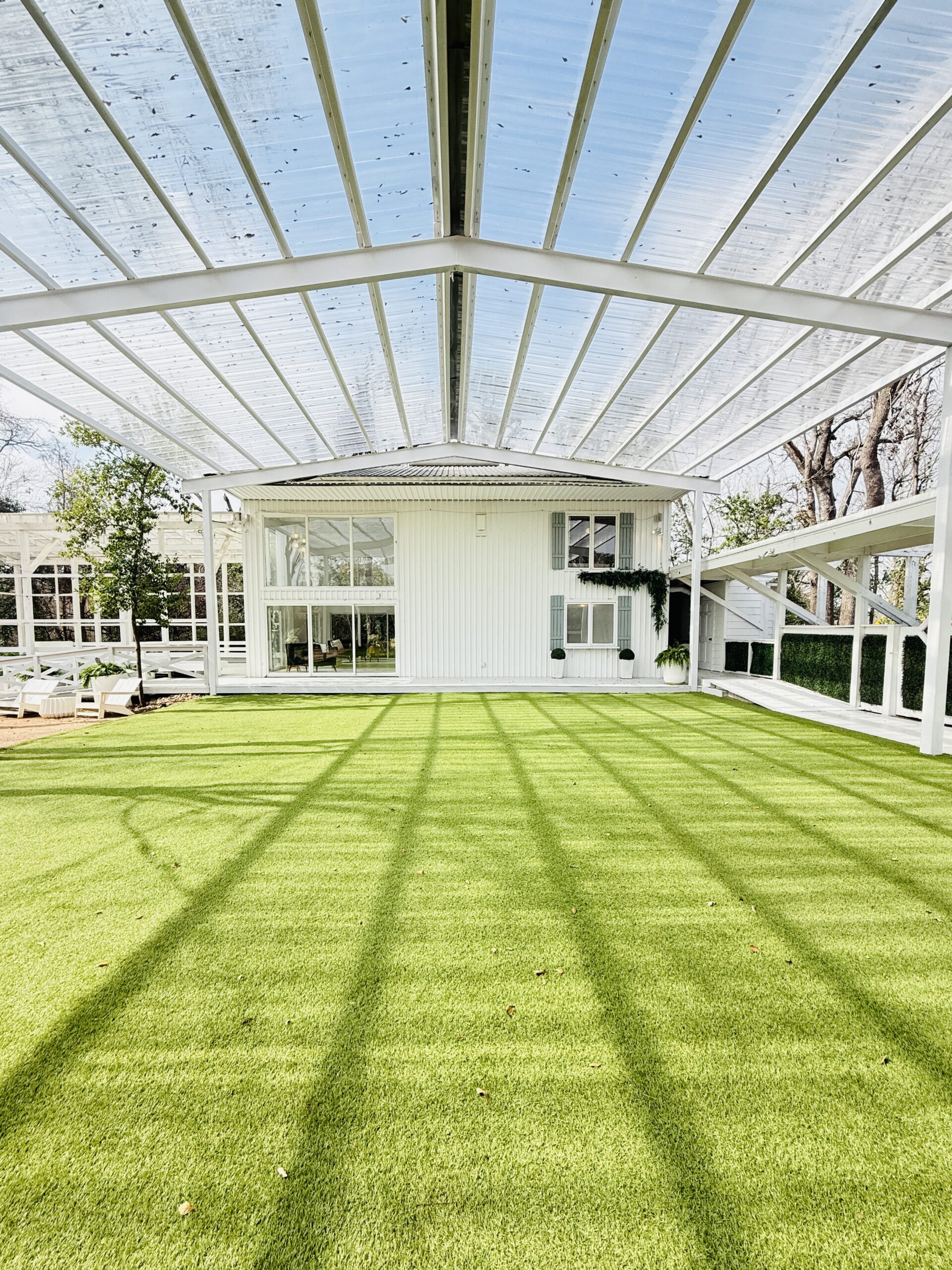 The Juliana Houston Outdoor Venue Side Lawn