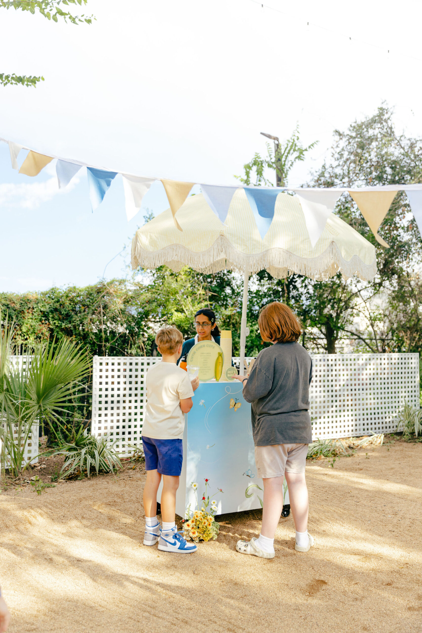 The Juliana Houston Heights Venue Courtyard