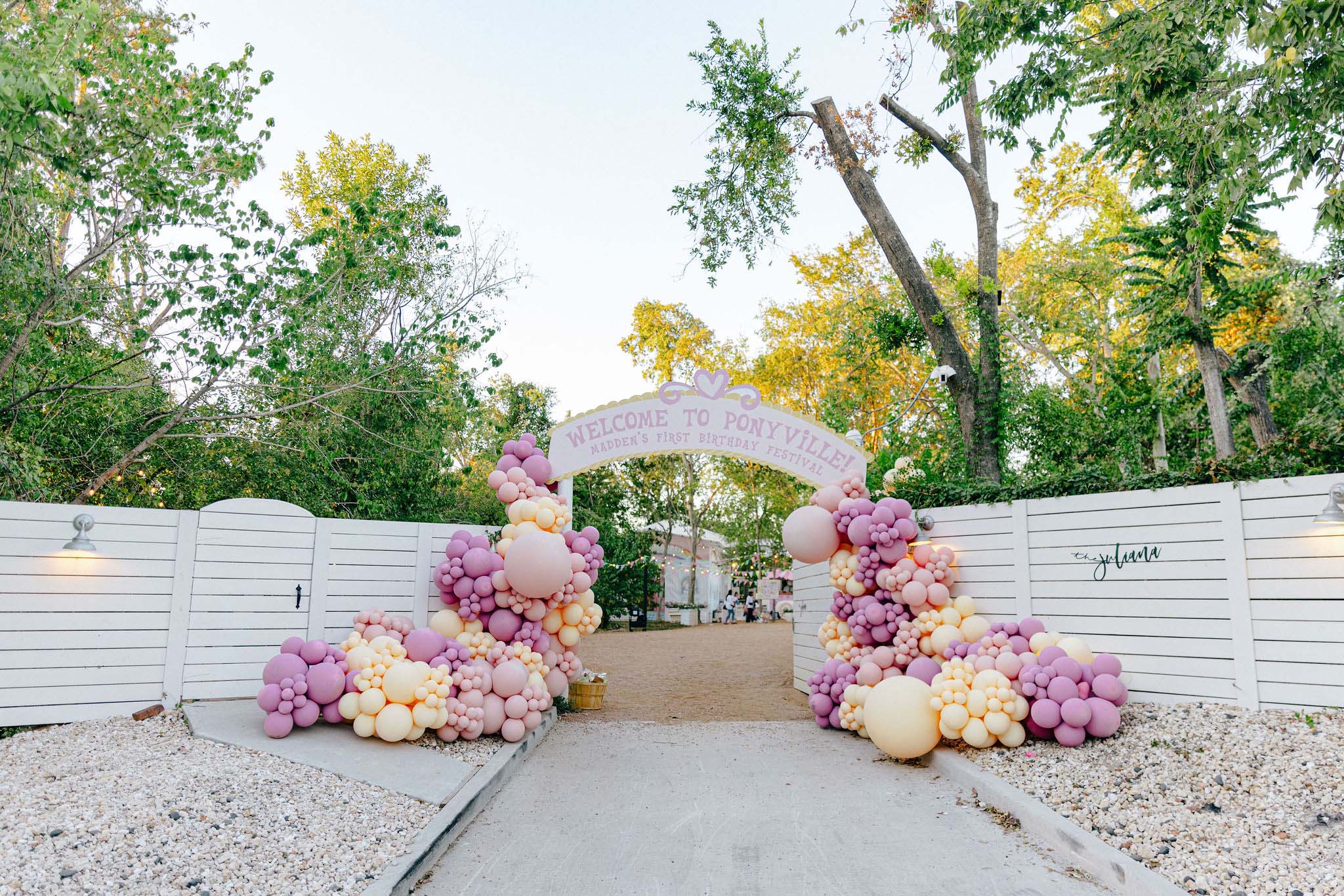 The Juliana Houston Heights Venue Entrance.