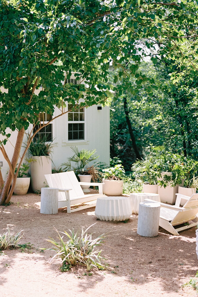 The Juliana Houston Prep Suite Cottage for Weddings and Grooms