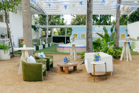 The Juliana Houston Heights Venue Courtyard