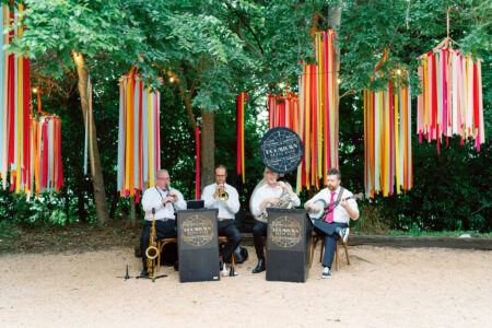 The Juliana Houston Heights Venue Courtyard