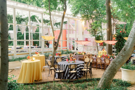 The Juliana Houston Heights Venue Courtyard