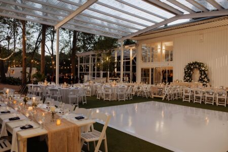 The Juliana Houston Venue Side Lawn for Reception