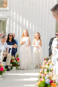 The Juliana Houston Venue Terrace 13 with flower girls