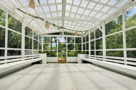The Juliana Terrace Sidewalls for Wedding Ceremonies