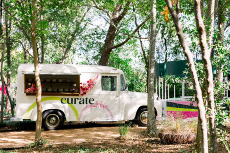 The Juliana Houston Milk Truck x Curate Capital Corporate Event for a houston corporate event venue